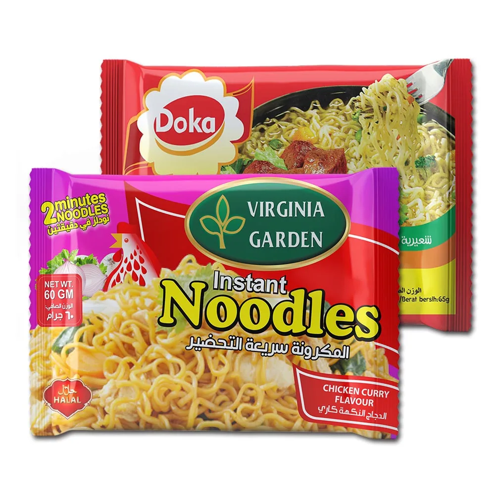 Chinese Manufacturer Wholesale Ramen Noodles SINOMIE Brand Accept Oem Brand Beef Many Flavor Bag Instant Noodles