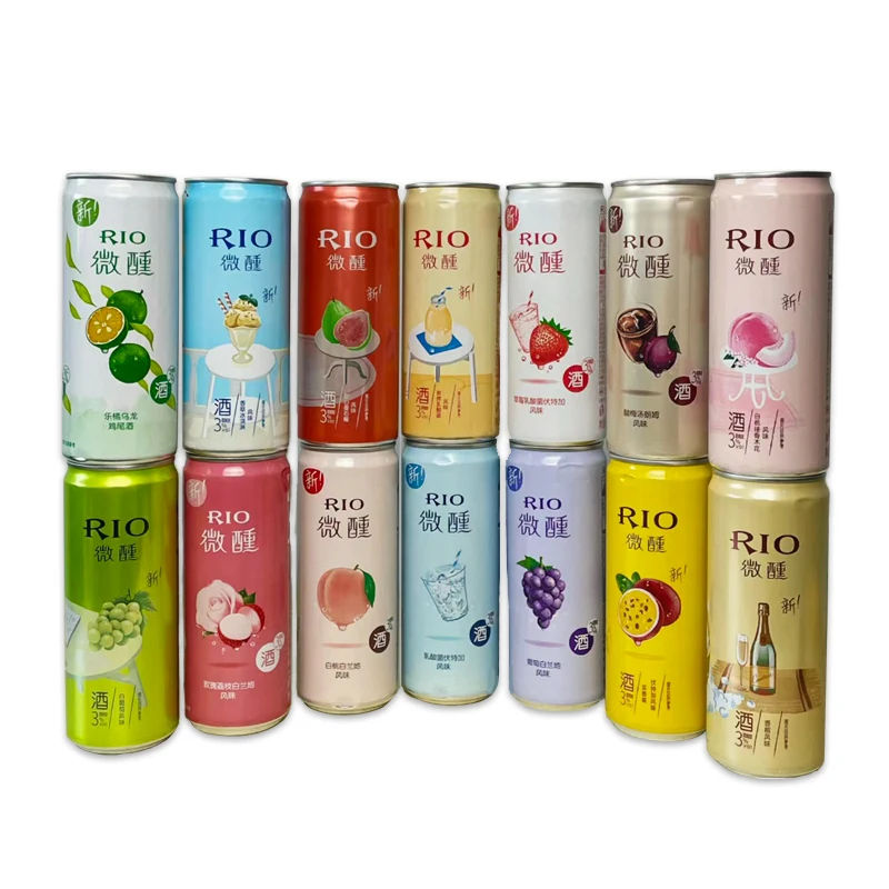Wholesale Rio drinks 330ml Various Fruit Flavored Soft  Alcoholic drinks Exotic Drinks