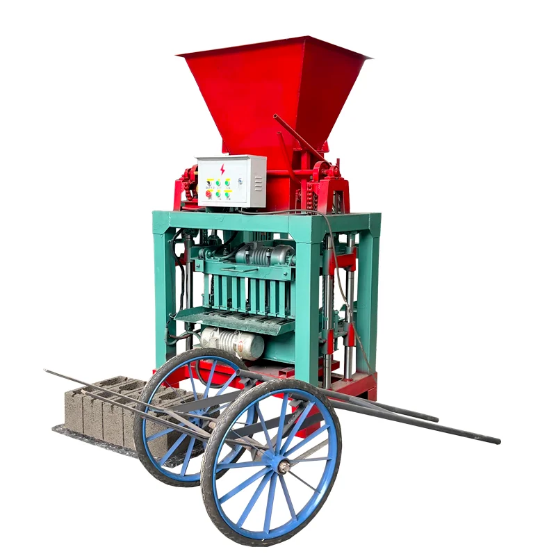 brick making machineryqmj4-35c bricks making machine round cement brick making machine