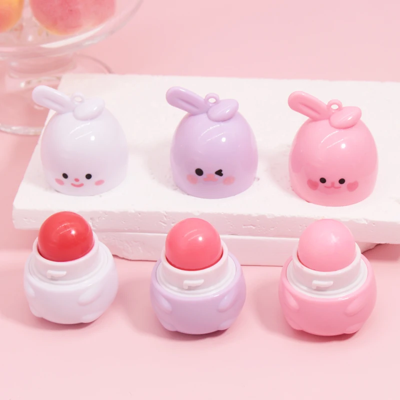 Custom Logo Hot Selling Organic Cute Lip Care Waterproof Long Lasting High Pigment Moisturizing Color Changing Plumper Lip Balm