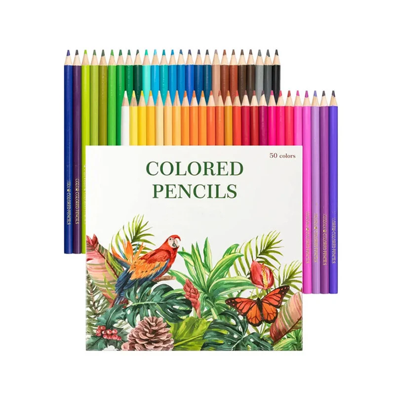 3mm Color Pencil Set Hot Selling 150 Eco Friendly Wood Accept Custom Art Drawing Color Pencils