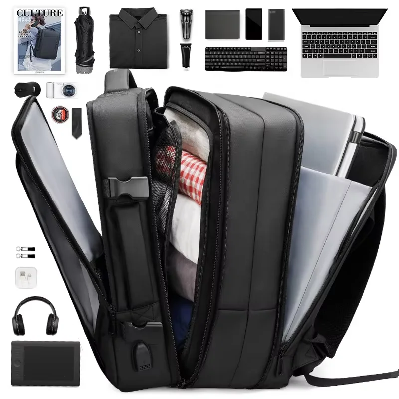 Evercredit backpacks unisex college bags 15.6 laptop backpack USB for Students laptop backpack for men women