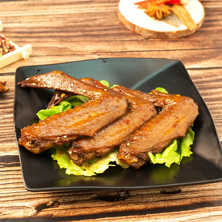 Xiao Hu-Duck, горячая распродажа, здоровые и безопасные острые крылья утки, маленькая закуска * 118 г/пакет