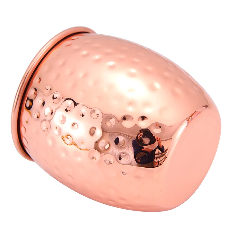 Wholesale Eco-Friendly Stainless Steel Custom Hammer Copper Beer moscow mule copper  mug
