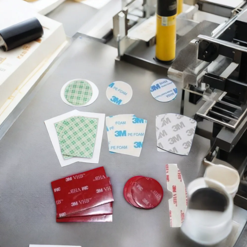 The Die Cut 3 mm Thickness Custom Clear Acrylic Foam Double Sided Adhesive Tape Circles For Strong Stick