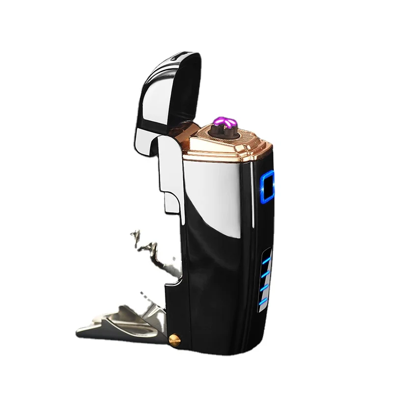 DEBANG arjli akmak dual arc lighter electronic rechargeable smart lighter with tools