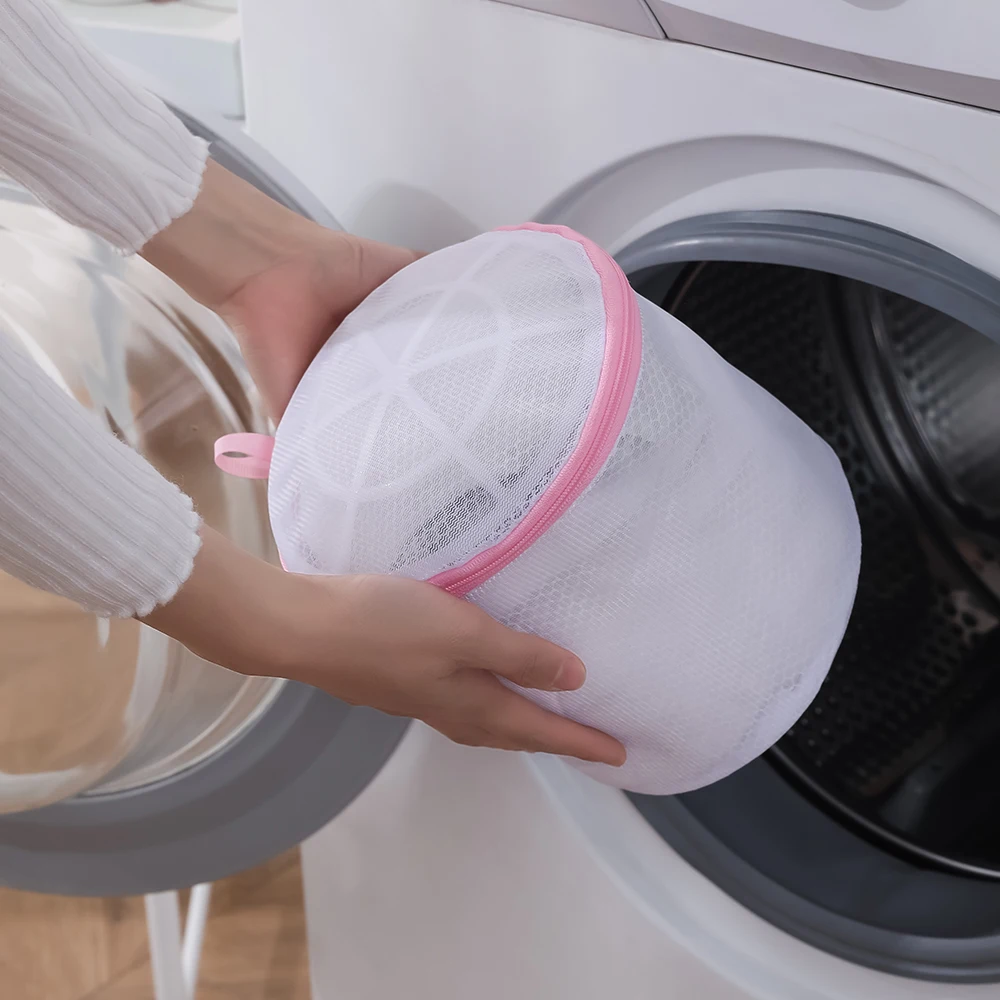 Polyester washing Bag,Wholesale Custom Mesh Laundry Bags for Bulk Orders Convenient Laundry Bags with Zipper for Easy Storage