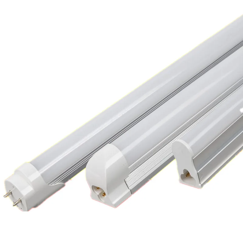 High Brightness Custom-Made T5 T8 T9 Integrated Fluorescent LED Tube Office Aluminum PC Lamp Body with Glass Material