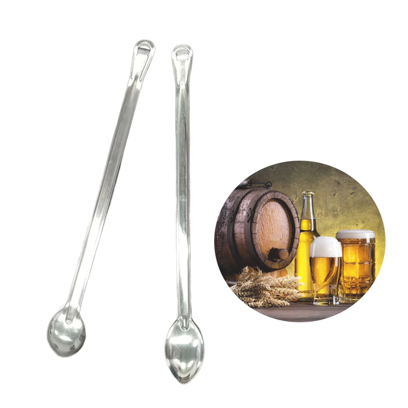 60 см 23 6 дюймов для приготовления Домашнего Пива оптимальное смешивание из нержавеющей стали прочная мешалка ложка с подвесным крючком