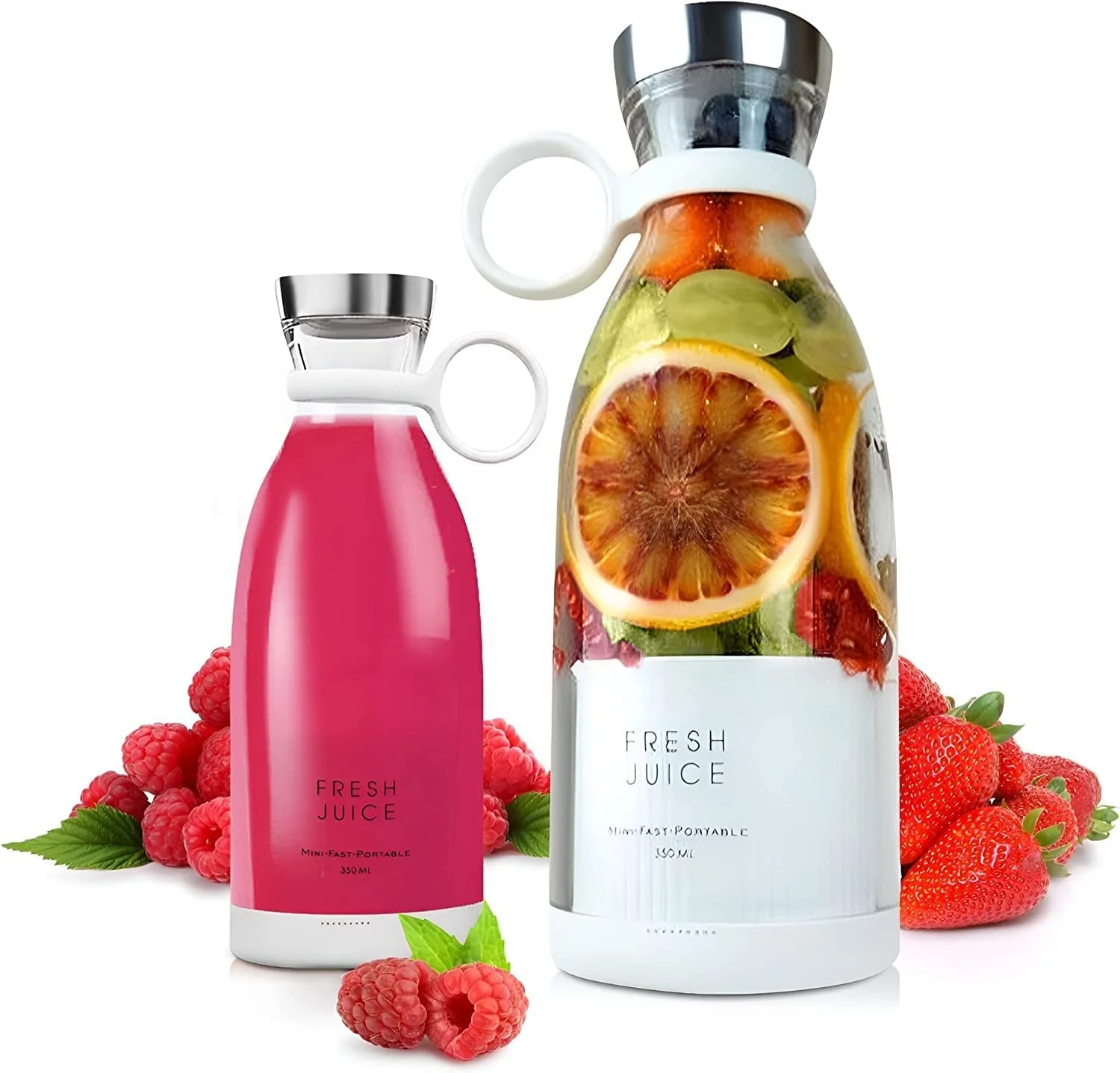 Portable Mini Blender High Power Ice Crusher Automatic Usb Machine Portable Blender Mixer Bottle Juicer Fruit Battery Blender