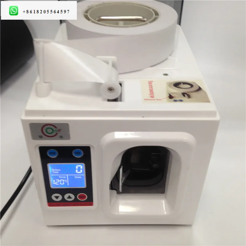 Small size bill money currency binder binding paper currency notes machine for bank use