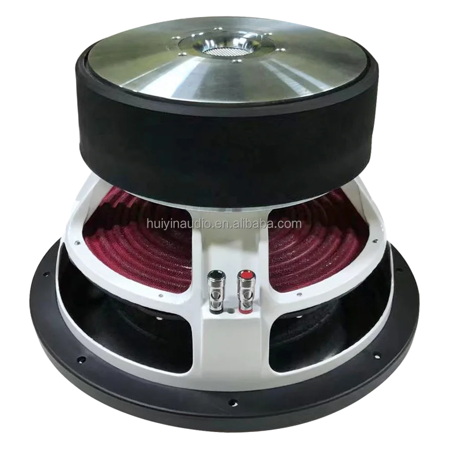 HUIYIN 1275-115F Strong 12 Inch Car Audio Strong Power RMS 2000W Dual 1 2 4 Ohm 28HZ-500HZ Car Race Deep Bass Subwoofers