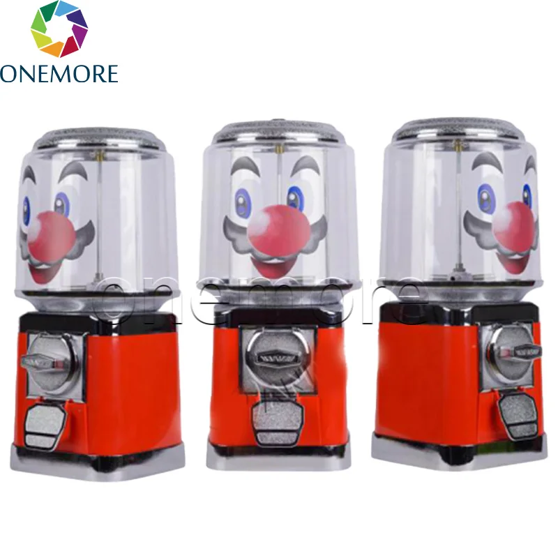 Factory Price Large Spherical Chewing Gum Bubble Vending Machine With Detachable Cash Drawer Holder