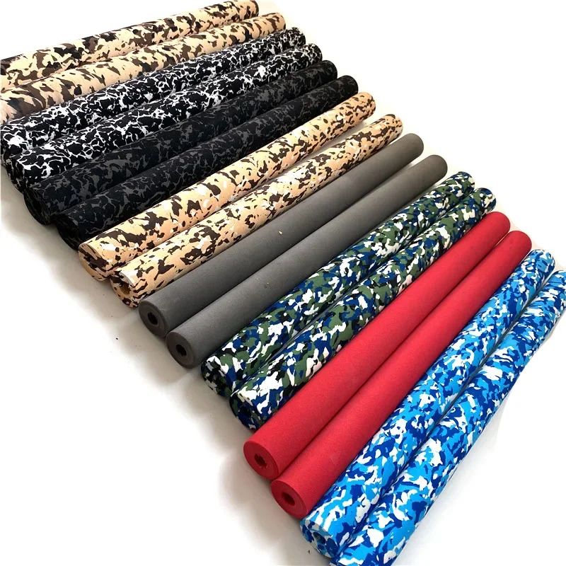 Camouflage fishing rod handle long EVA foam handle diy grips customizable building components cemo