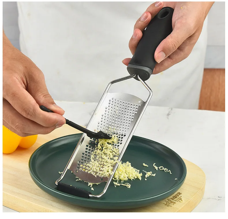 Stainless Steel Cheese Grater Chocolate Lemon Shredder Scraper Kitchen Chesse Hand Grater For Christmas Halloween Gift