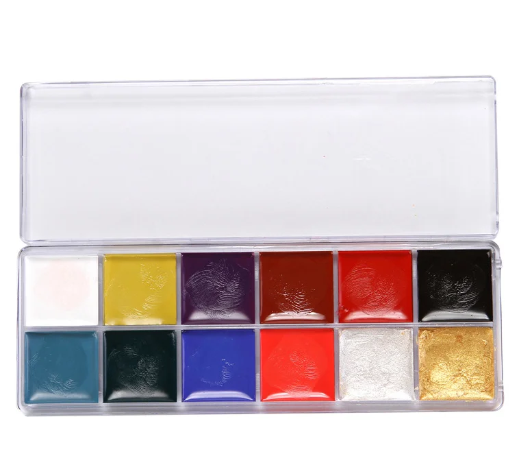 Wholesale 12 Colors face Paint Oil Based Set body Painting Body Art