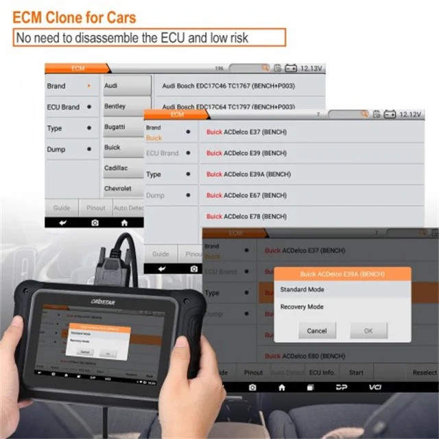 2024 single software original OBDSTAR DC706 ECU Tool for Car and Motorcycle ECM/ TCM/ BODY ECU Cloning by OBD or Bench mode