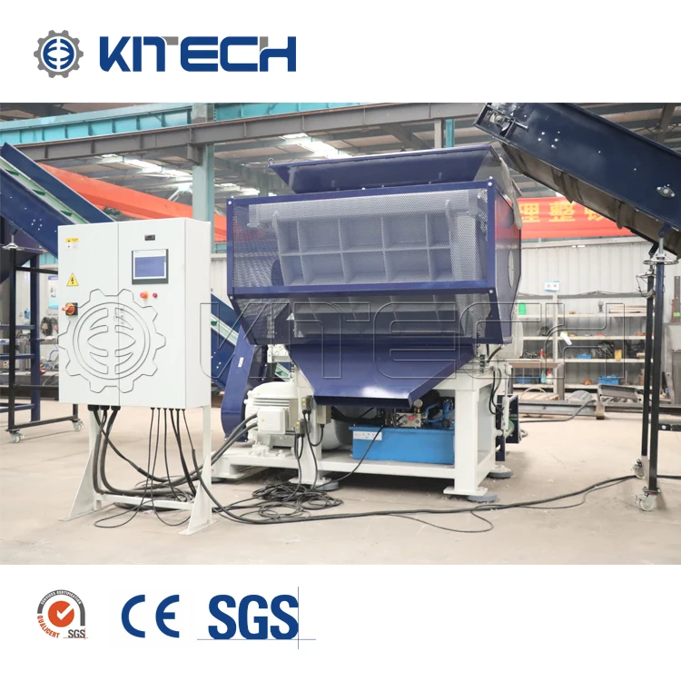 Full Automatic Recycle Plastic PPPE Crushing Washing Recycling Machine