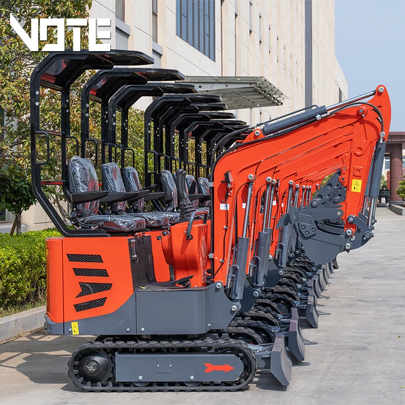 EPA/CE Free Shipping Mini Excavator For Sale 1Ton 1Ton 2Ton 2.5 3Ton Mini digger Machine Garden Farm Excavators
