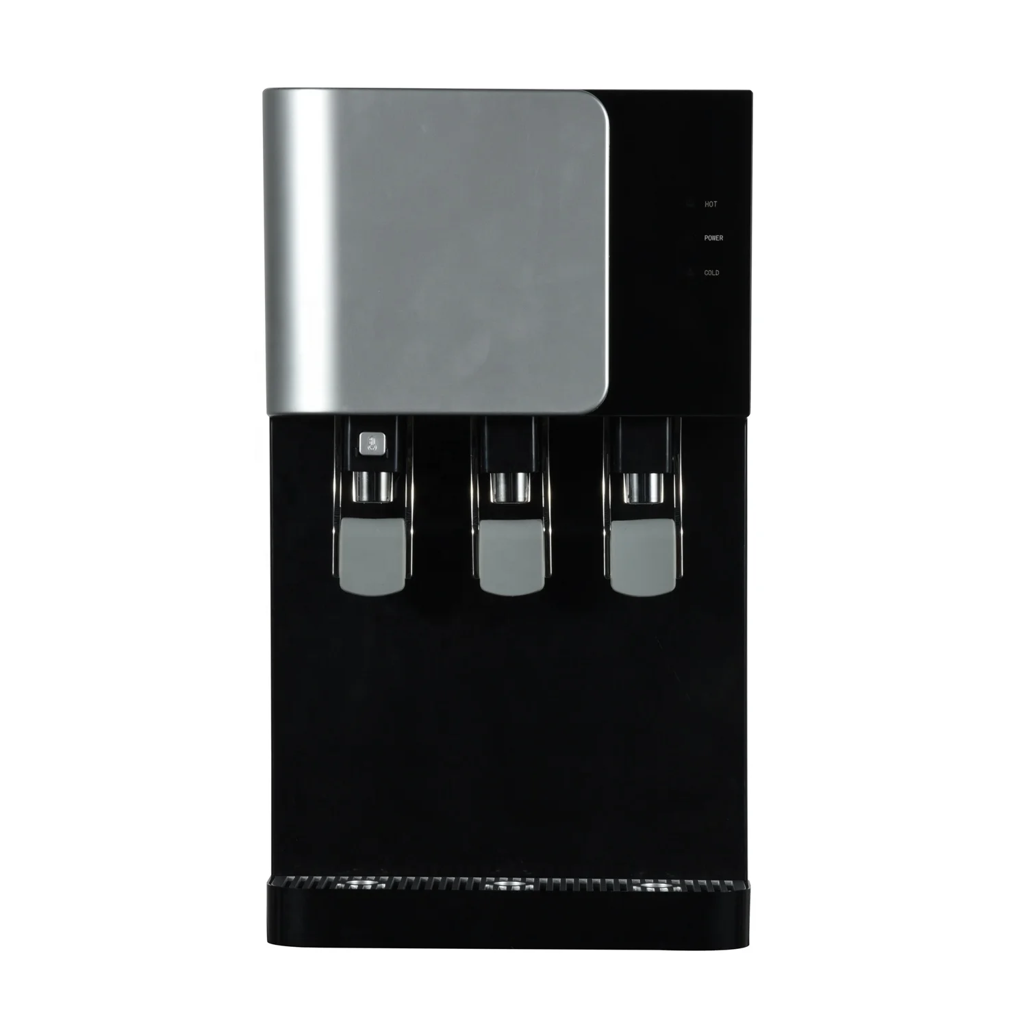 New Type Electric Household Water Dispenser with 3 Taps Instant Hot & Cold Desktop Water Filter for Hotels Plastic Housing