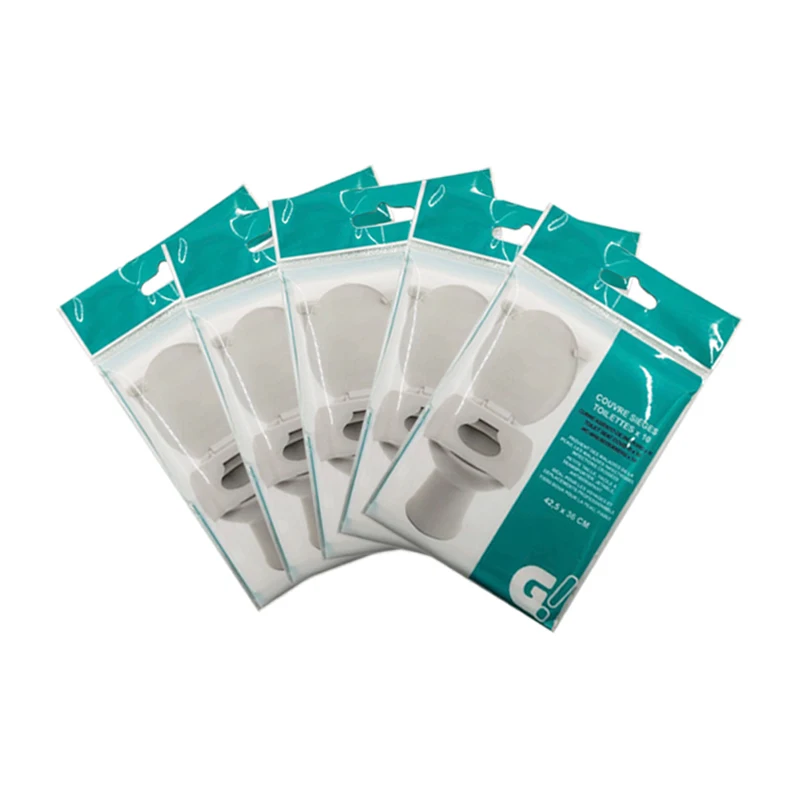 Environmental friendly disposable toilet seat comfortable travel toilet seat cover