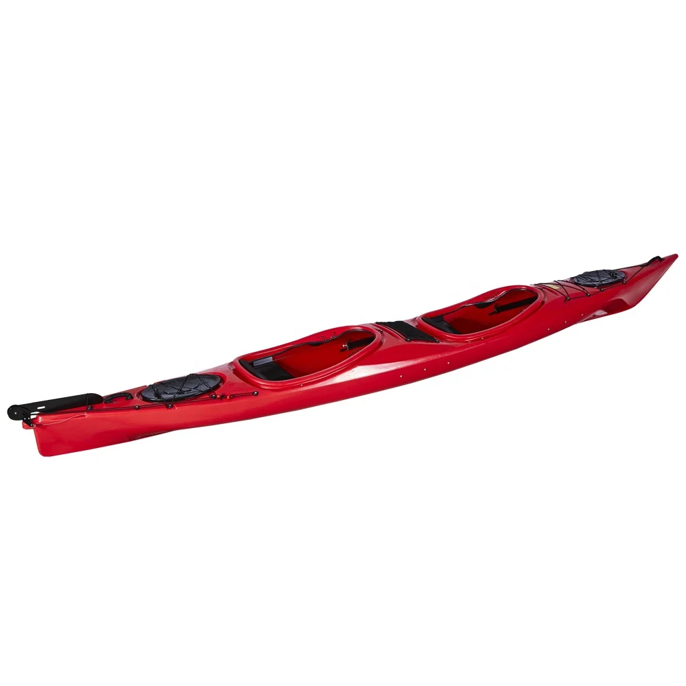 China Professional Manufacture A Tandem kayak 2 person sea kayak made in China Sit In Sea Fishing Kayak with sale