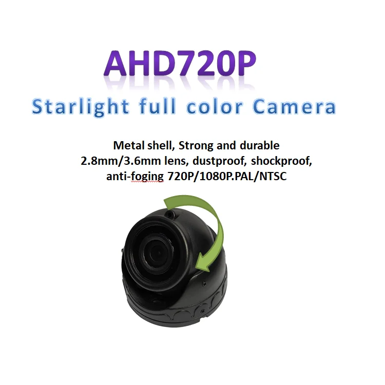 12V 24V Front & Inside  Car Camera & Vehicle CCTV Security HD AHD COMS Chips Camera for Bus Truck Vans