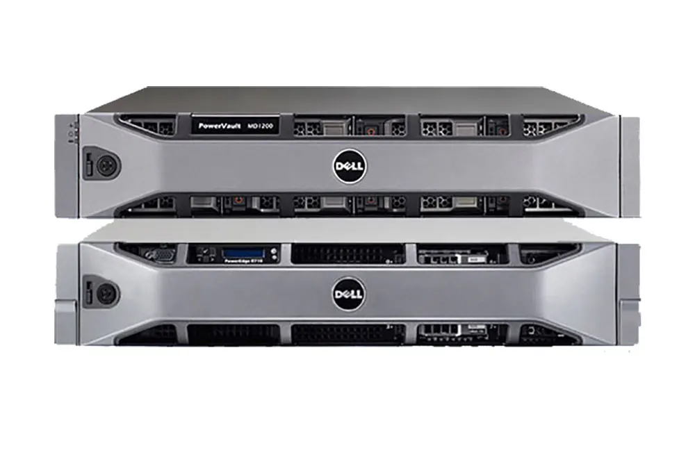 Hot Sale Delll PowerVault MD1200 12 LFF bay double Controller Storage MD1200