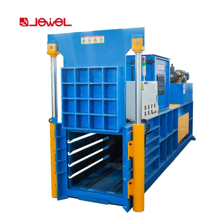 2022 JEWEL Hot sale horizontal cardboard baler/used cotton baler machine/Wiping rags packing machinery