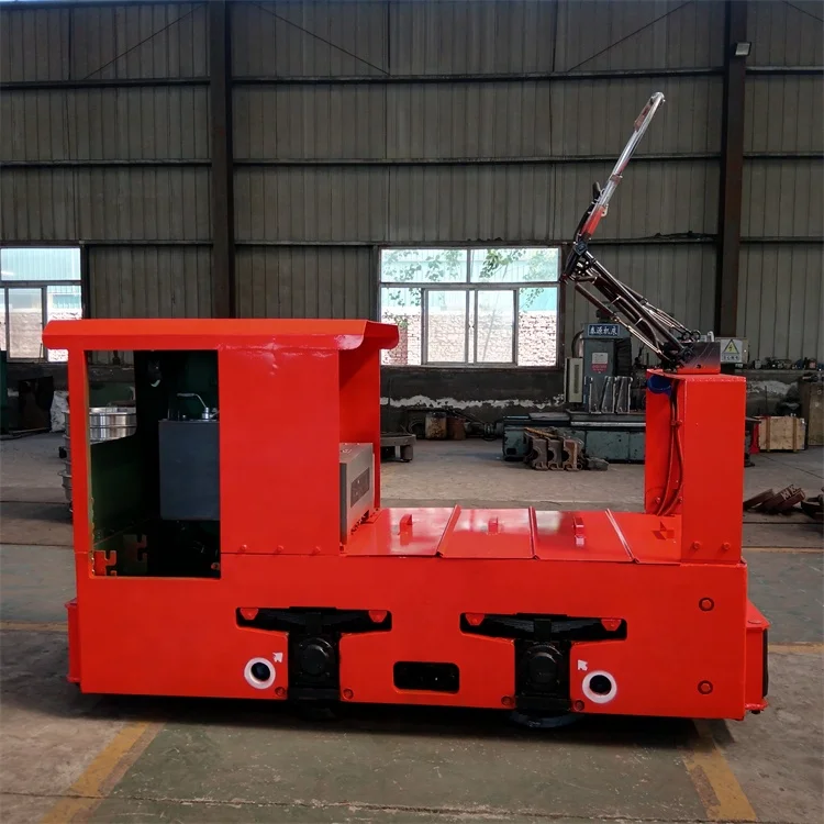 
Metal mine CJY3 tunnel railway locomotive for towing 