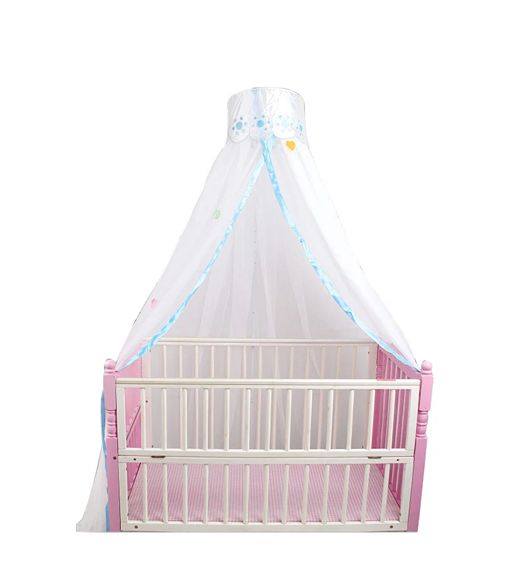 Lovely Design Baby Sleeping Circular Tassel Bed Mosquito Canopy Netting