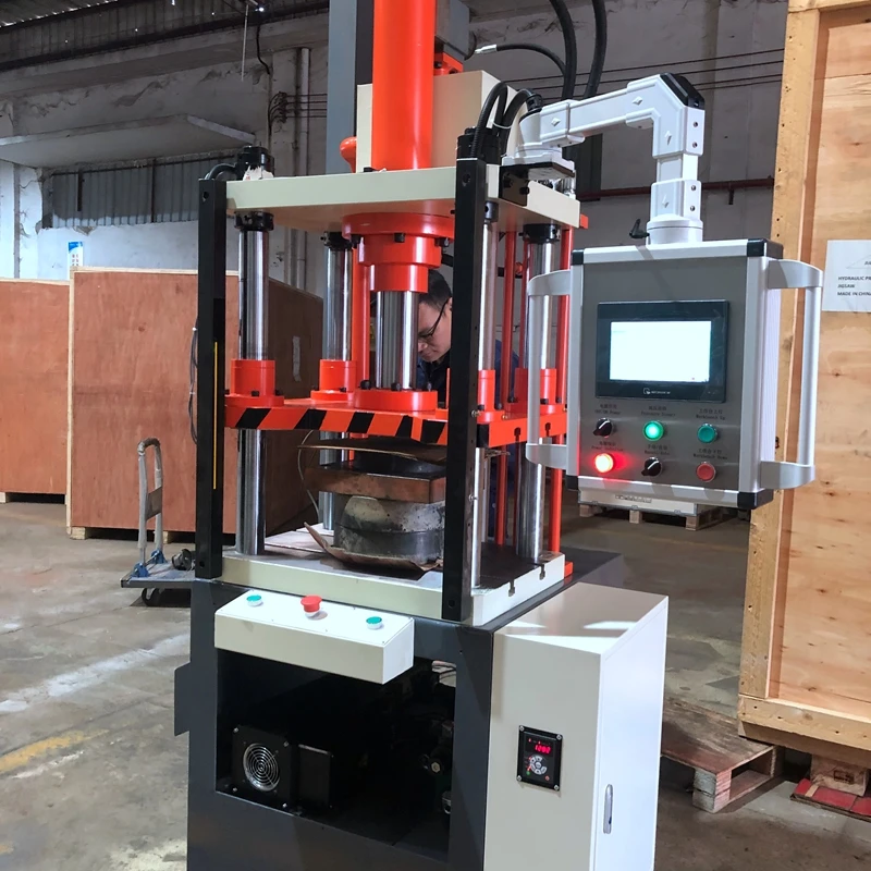 High efficiency and low noise die casting edge trimming press