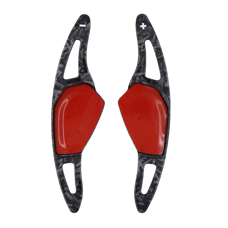 2pcs ABS Car Sports Shift Paddle Shifter For Skoda Octavia A8 MK4 ENYAQ IV RS VRS 2020 2021 2022 2023 Karoq Kodiaq Wheel Sticker