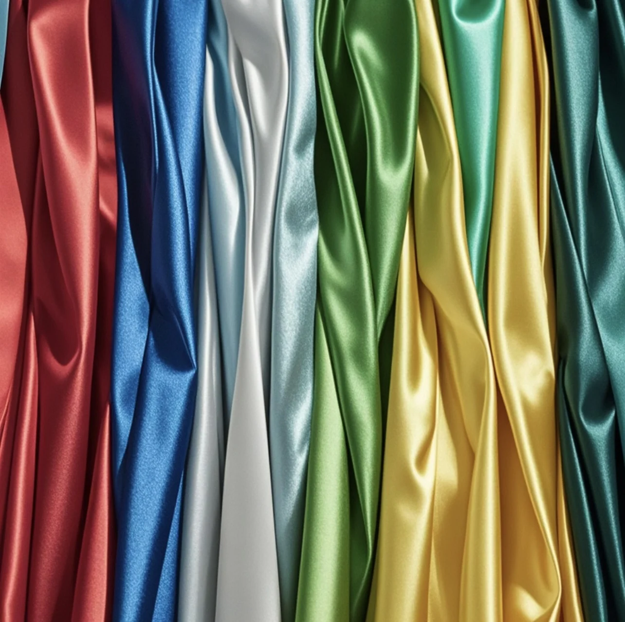 Chinese factory price wholesale elastic acetate fabric satin dyed bridal satin fabric sleeping dress fabric 125gsm