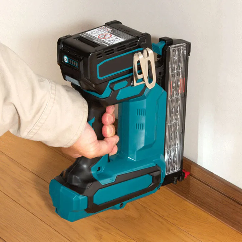Brushless Lithium Ion Battery Power Tools Electric Nailer Strong Cordless Concrete Steel Nail Gun Electric nail gun