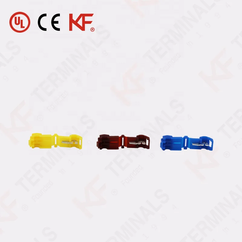 KF Tin Plating Quick Splice Wire Connectors Electrical Quick Terminal Connector