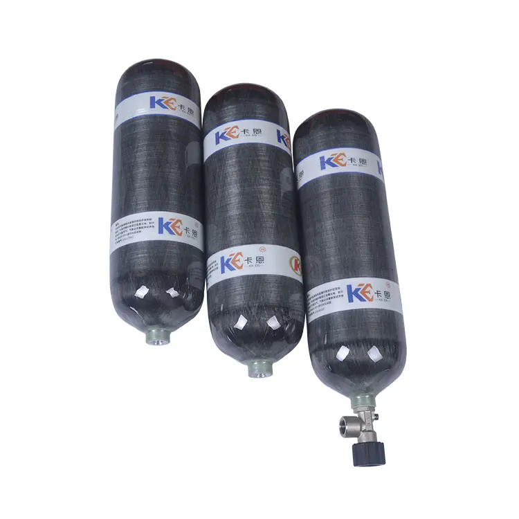 Kaen High quality carbon fiber scba 6.8L  breathing cylinder from China