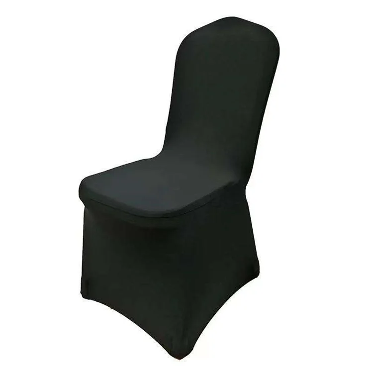 Hot Sale Universal Fit Stretch Removable Spandex Chair Cover For Wedding Party Event Hotel