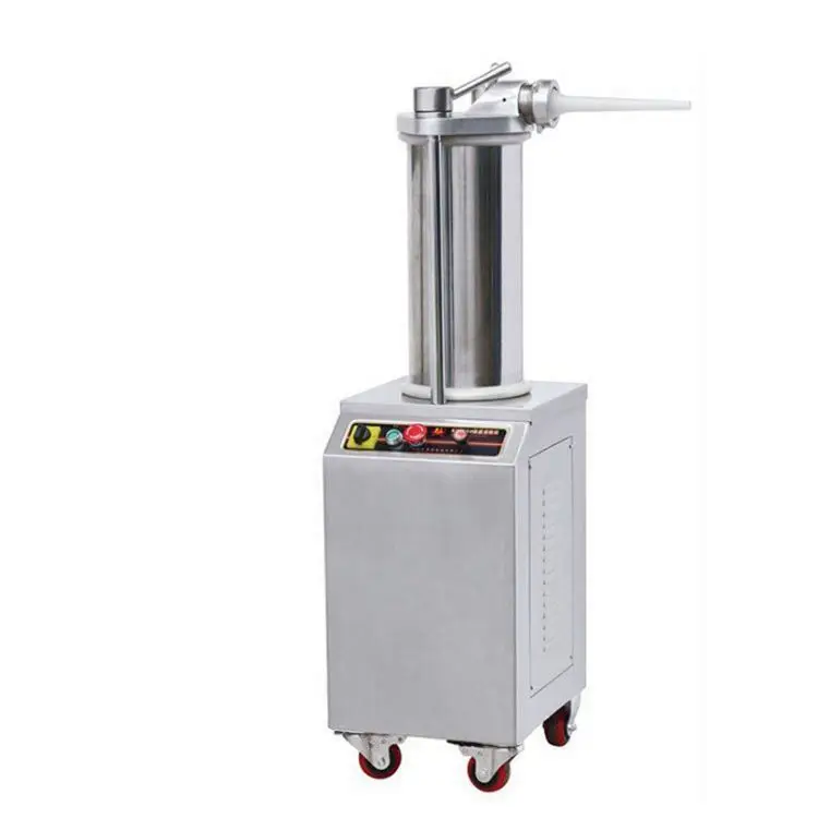 Cheap Hidraulic Vaccuum Making Hydraulic 26Lt Manual Maker Syringe Meat Automatic / Processing Mincer And Sausage Filler