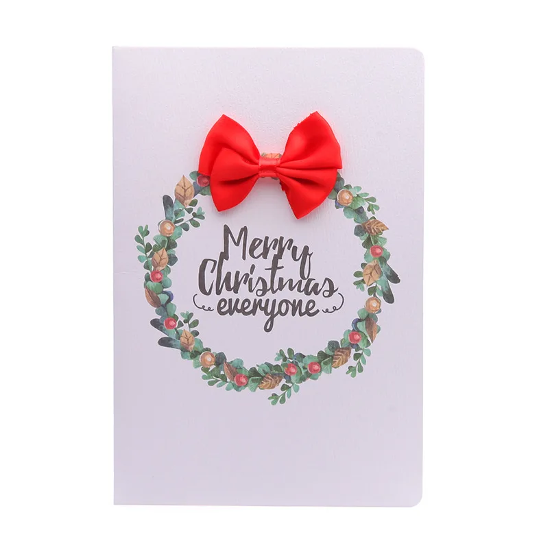 Custom christmas gifts card thank you card winter business card