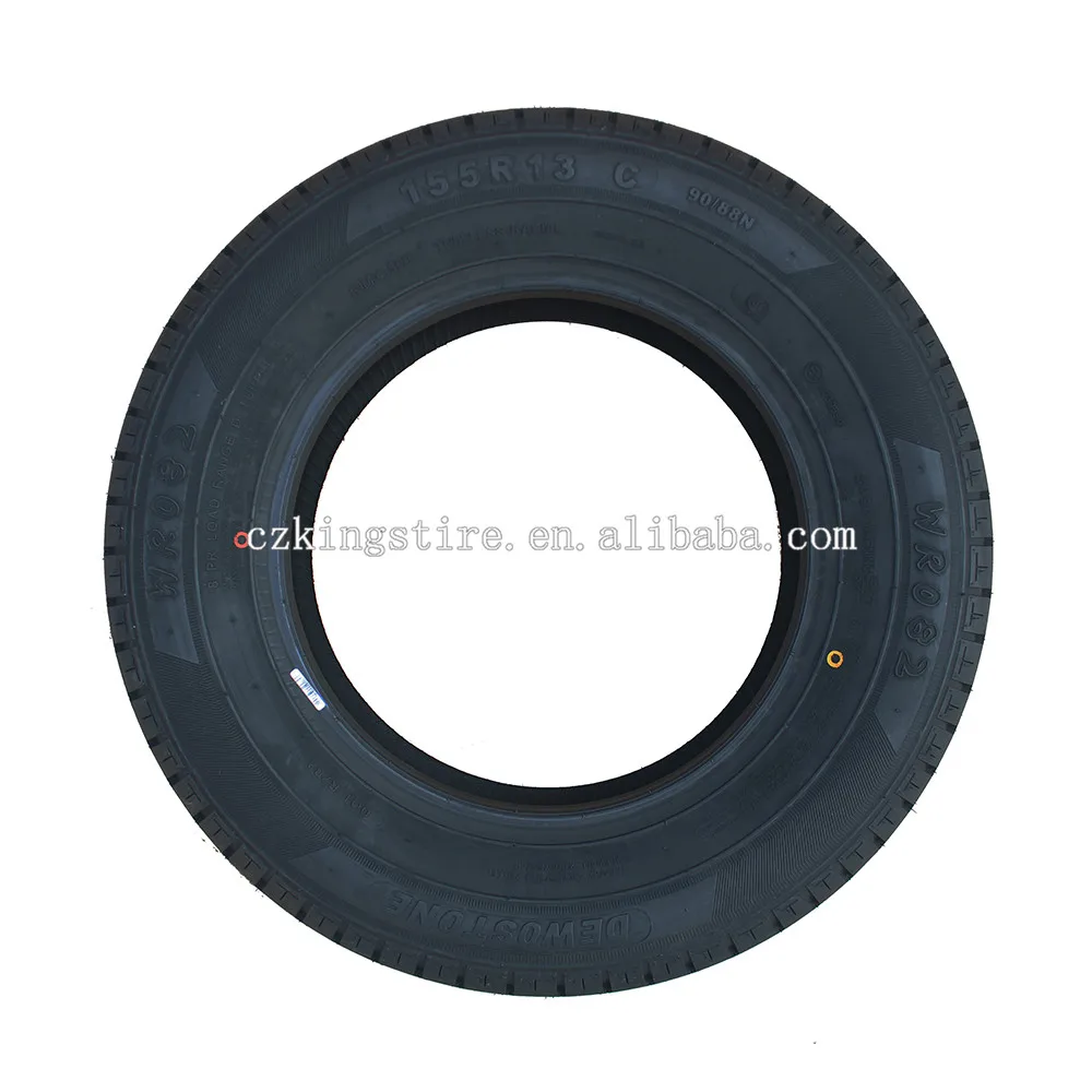 hot sale 155R13C tire with aluminum wheel