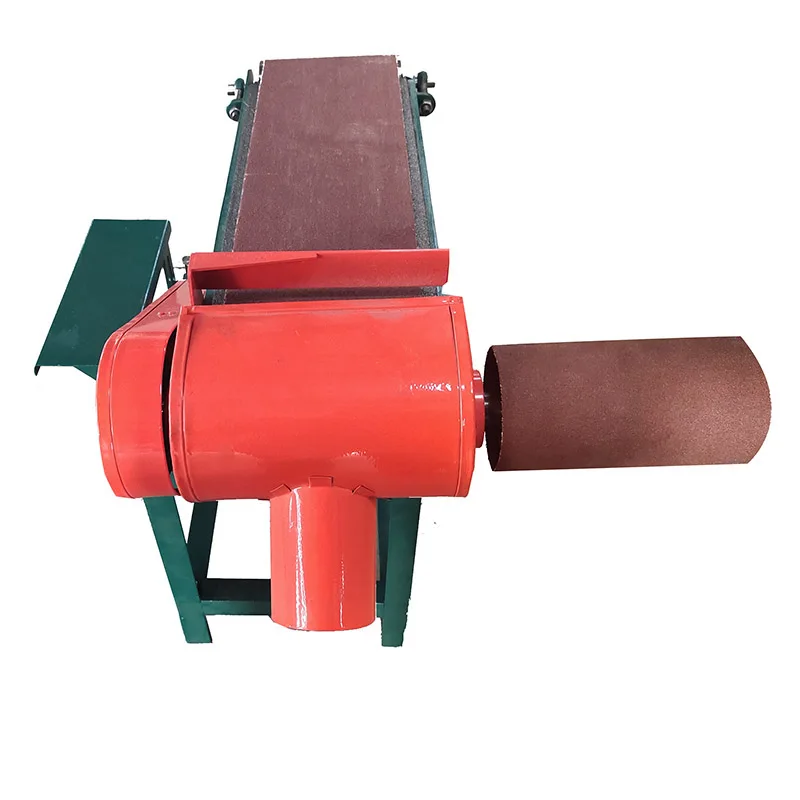
woodworking sanding wide belt bench drum sander machine with single drum 