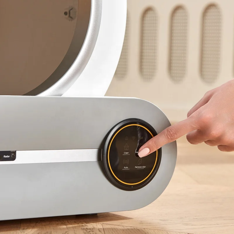 Popular Seller Smart Cat Litter Box Automatic Self Cleaning Litter Box Cleaning Robot 65L