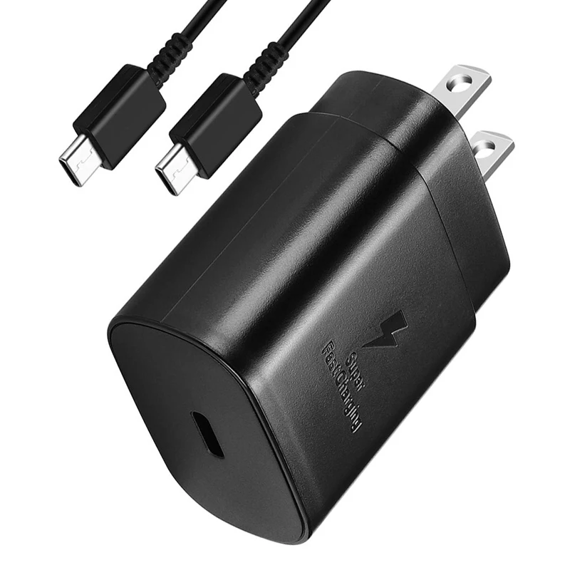  25 Вт pd мощность HDMI DVI Переходник и 1 м USB-C для зарядный кабель передачи данных Samsung Galaxy S21 ультра супер быстрый тип c зарядное устройство ЕС