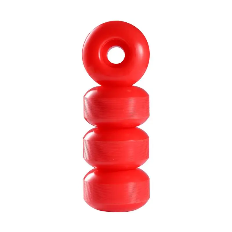 Lowest Price High Rebound 52mm Flat Wheels Super Customized Polyurethane Skateboard Wheels