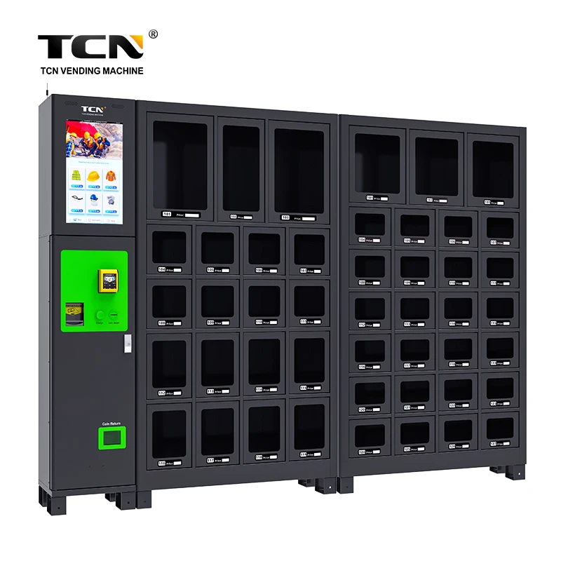 TCN Smart Automatic Snacks and Drinks Intelligent Vending Machine Locker Cabinet with Touch Screen