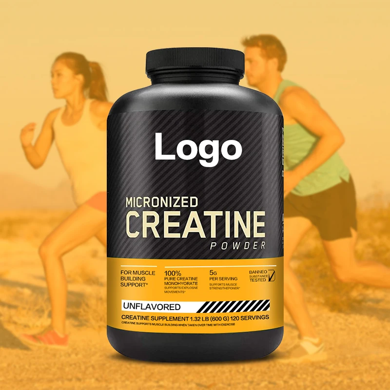 Large Supply Wholesale Price Creatine Raw Supplements for Bodybuilding Powder Creatine Monohydrate Immunity Booster Adult 120