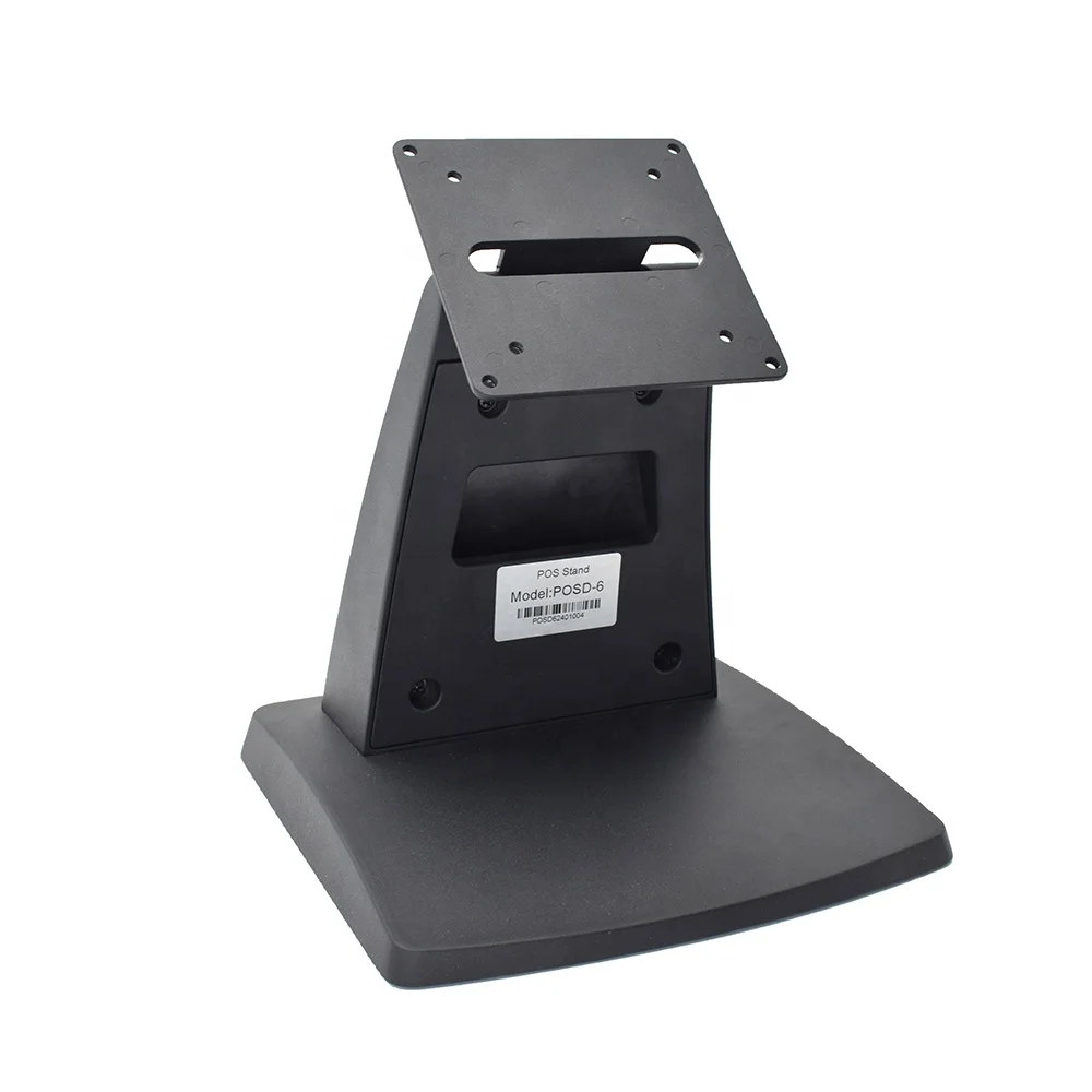 stable Aluminum alloy base 12-23 inches Desktop Pos Vesa Pc Monitor Stand of display touch screen integrated machine