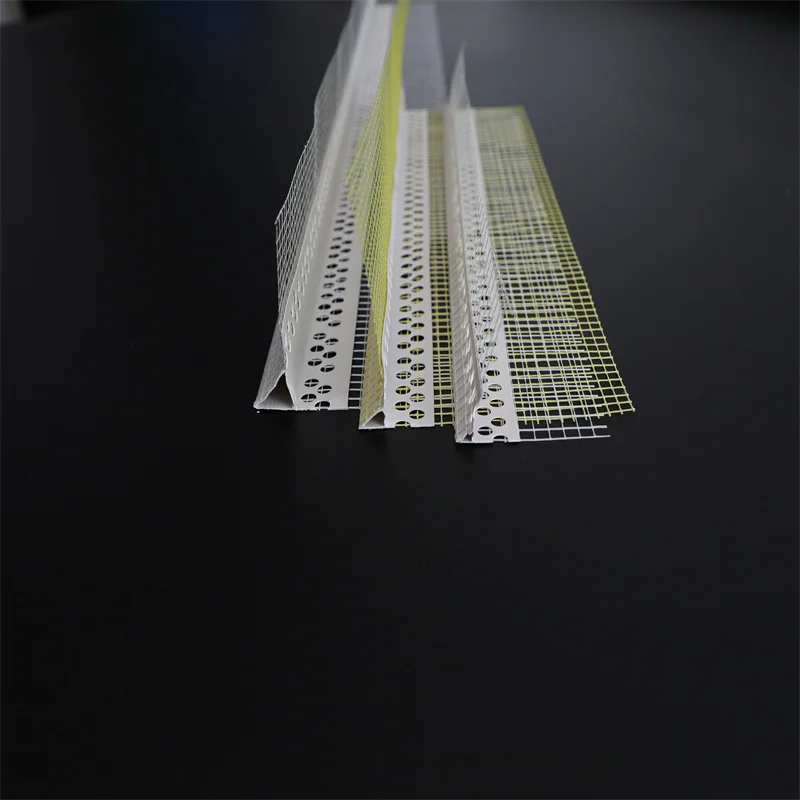 Pvc Bead With Fiberglass Mesh Gypsum Board Tile Types For Plastering Metal Strip Aluminium Drywall Corner Guards