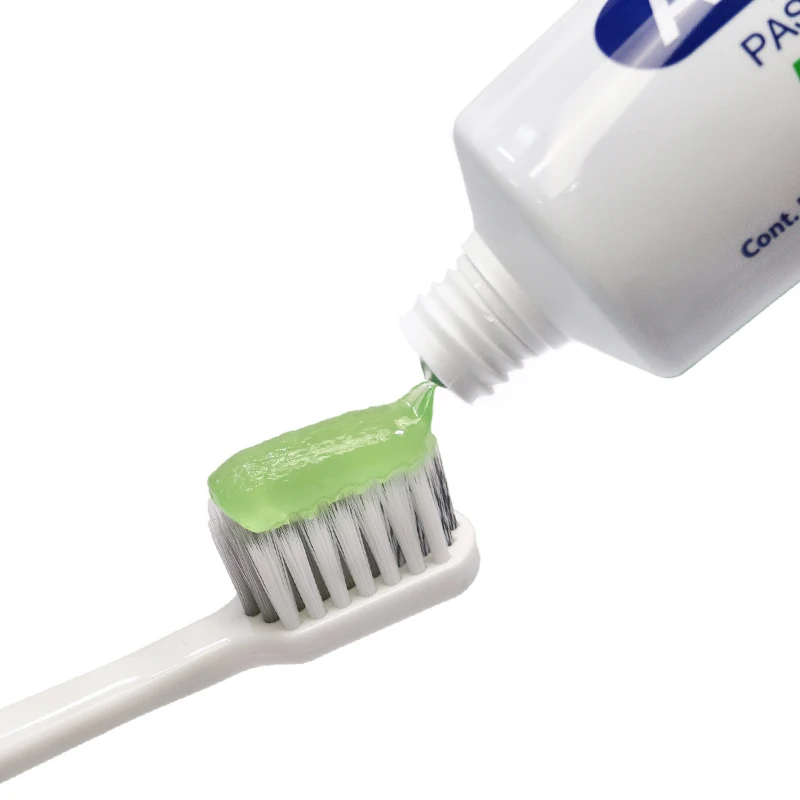 Tooth Paste Custom Logo Teeth Whitening Aloe Vera Mint Flavored Herbal Toothpaste Wholesale Without Fluoride